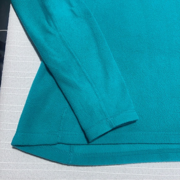The North Face Quarter Zip Fleece Pullover Teal Women’s Small - Picture 5 of 7